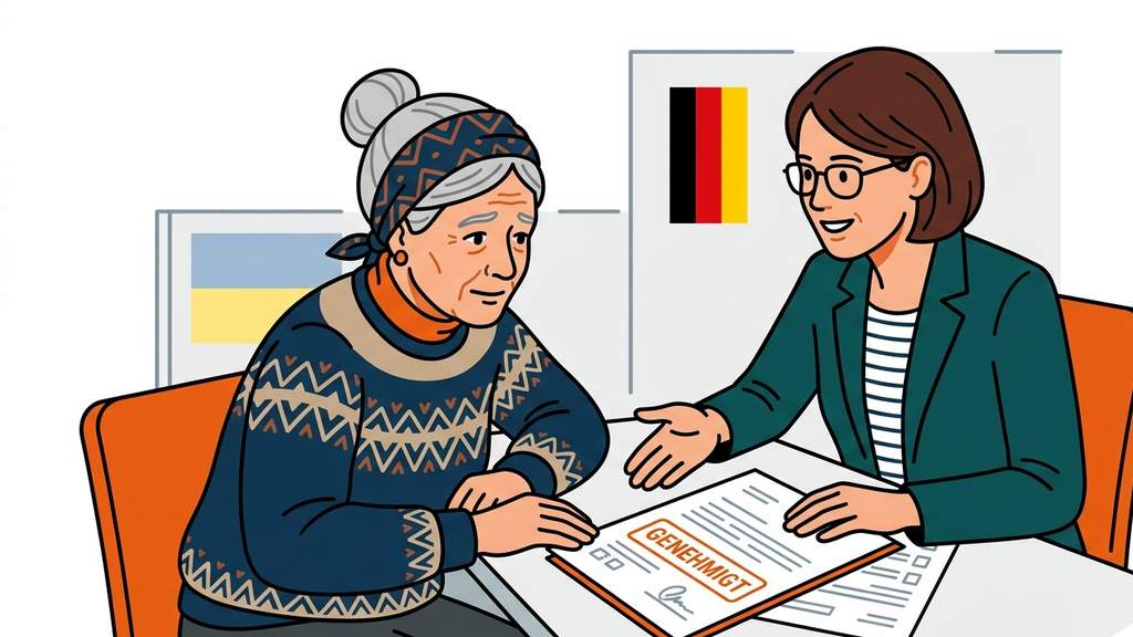 Application for Basic Security in Old Age For Ukrainian Refugees in Germany